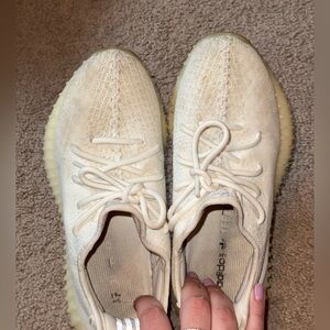 Adidas Yeezy Boost 350 V2 in White and Cream